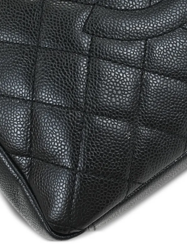 CHANEL ブラック キルティング ハンドバッグ CHANEL Pre-Owned 2013-2014 キルティング ハンドバッグ | ブラック