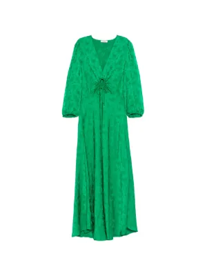 chinese dress ladies SANDRO lurex sleeveless maxi dress