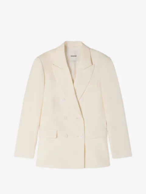SANDRO double-breasted suit jacket