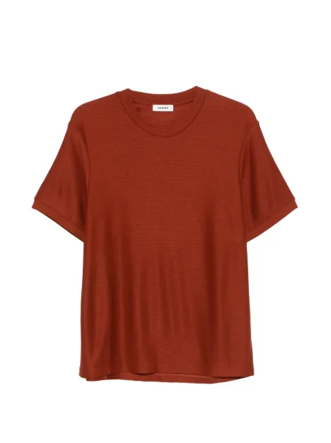 SANDRO ribbed T-shirt