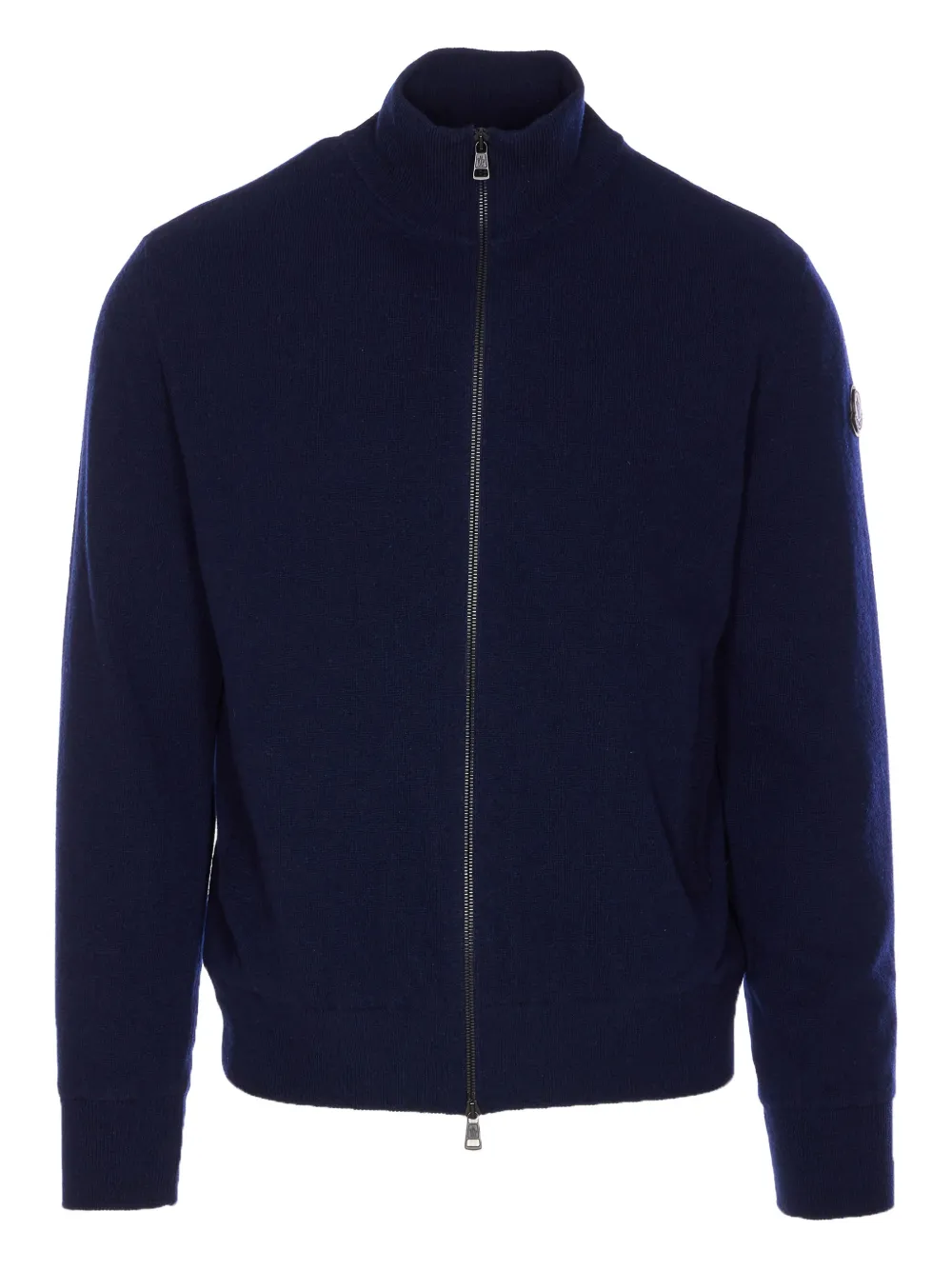 Moncler Cardigan com patch de logo | Azul | Image 1