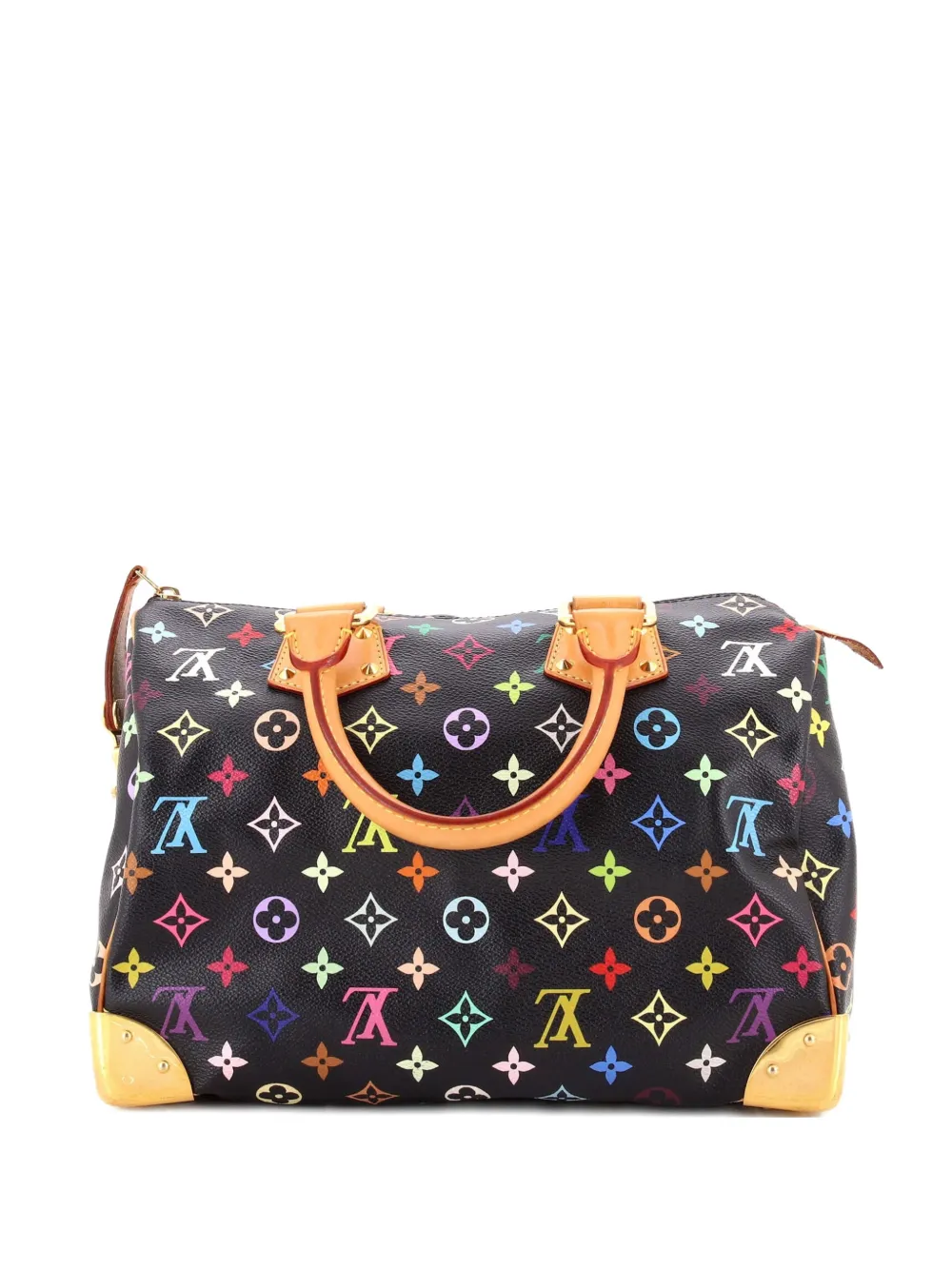 Louis Vuitton Pre-Owned Speedy Handbag Monogram Multicolor 30 satchel - Nero