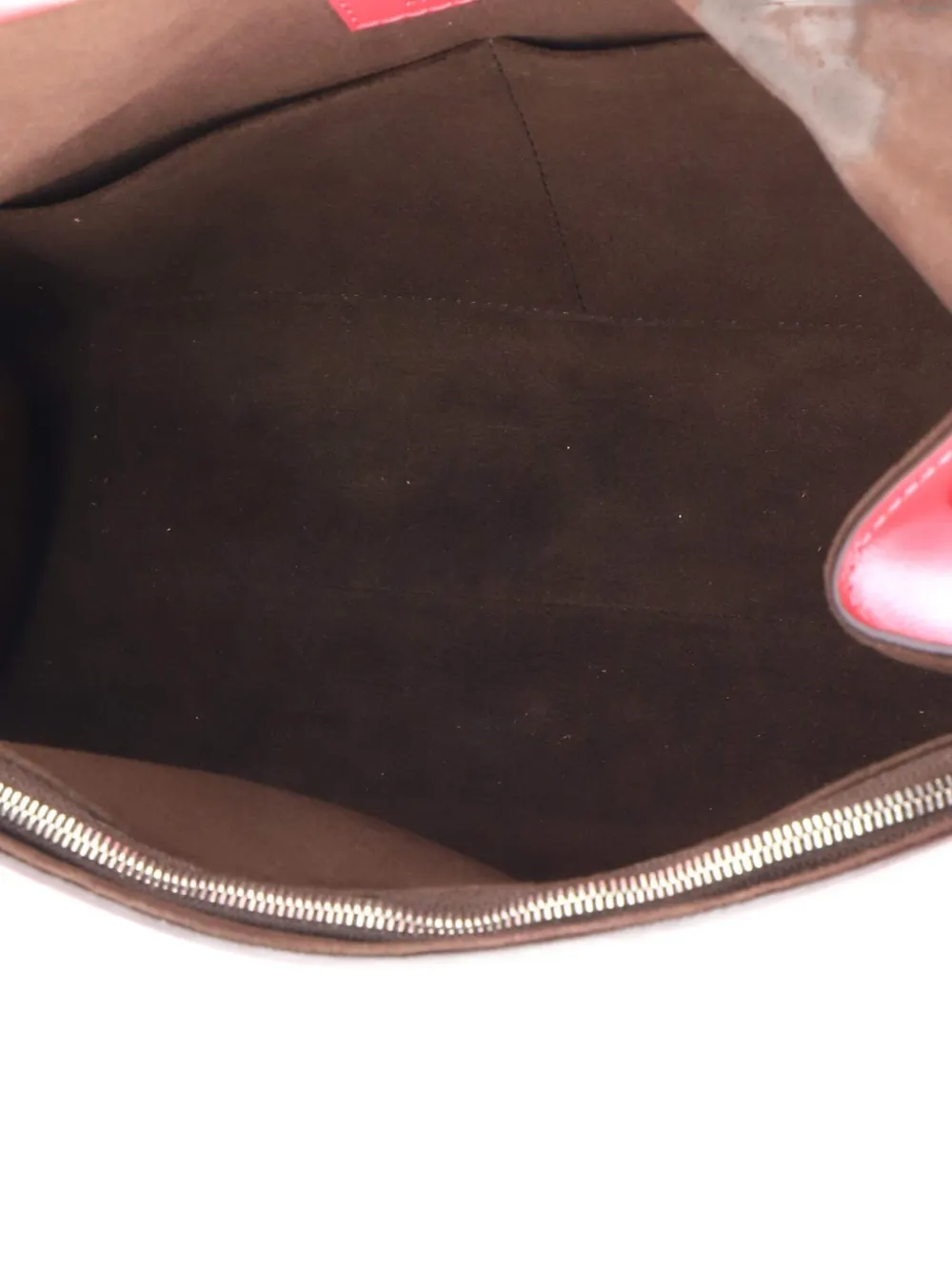 Pre-owned Louis Vuitton Cluny Top Handle Bag Epi Leather Bb Satchel In Red