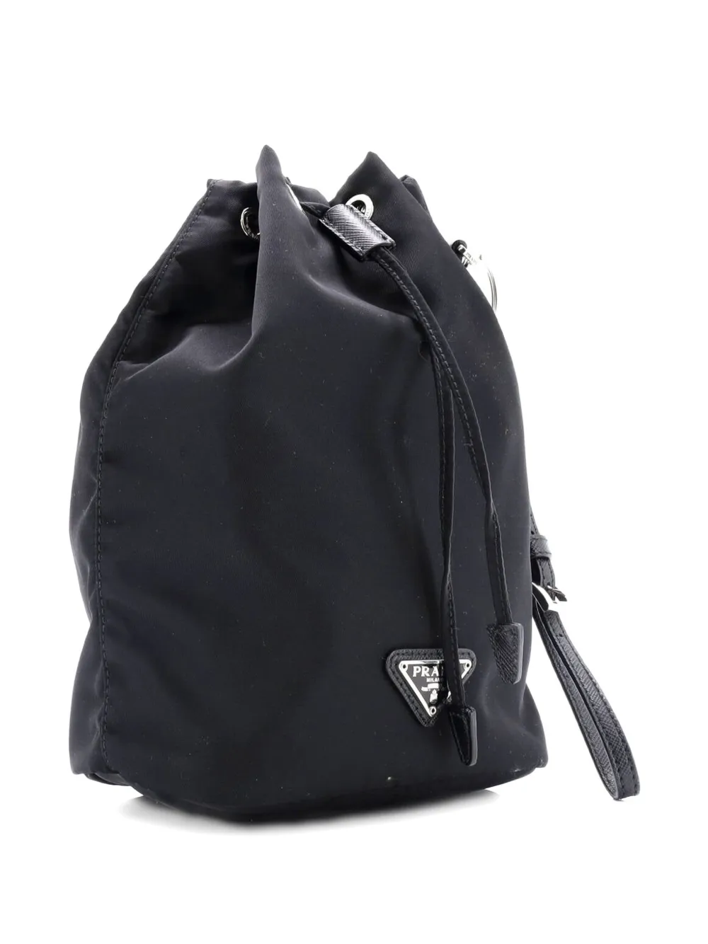 Prada Pre-Owned Drawstring Wristlet Tessuto Small bucket bag | Pre-Owned | Image 2