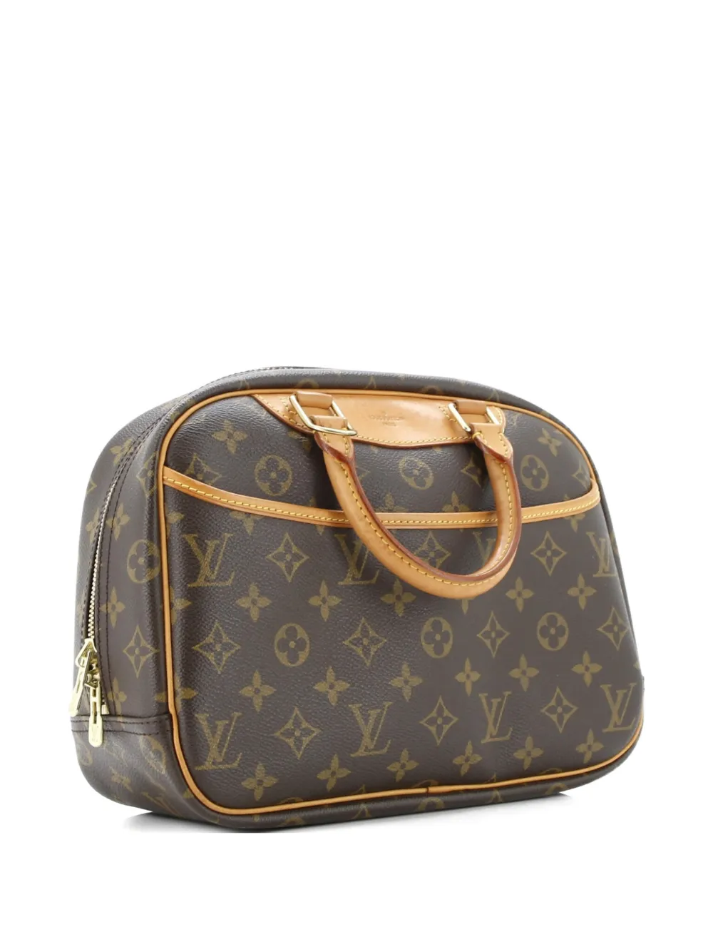 Louis Vuitton Pre-Owned Trouville Handbag Monogram Canvas satchel - Braun