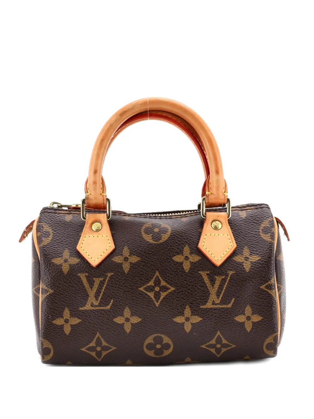 Louis Vuitton Pre-Owned Speedy Mini HL Handbag Monogram Canvas satchel - Marrone