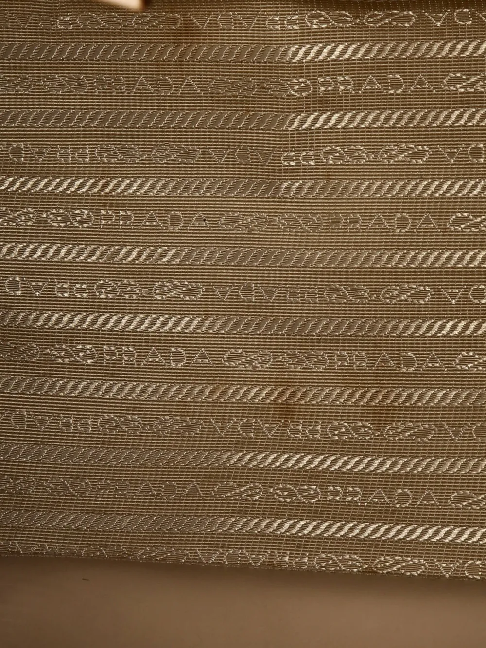 PRADA Pre-owned Soft Bibliotheque City Calfskin Medium Tote Bag In Neutral