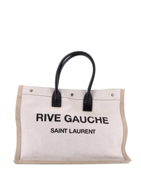 Saint Laurent Pre-Owned Rive Gauche Shopper Canvas Large tote bag