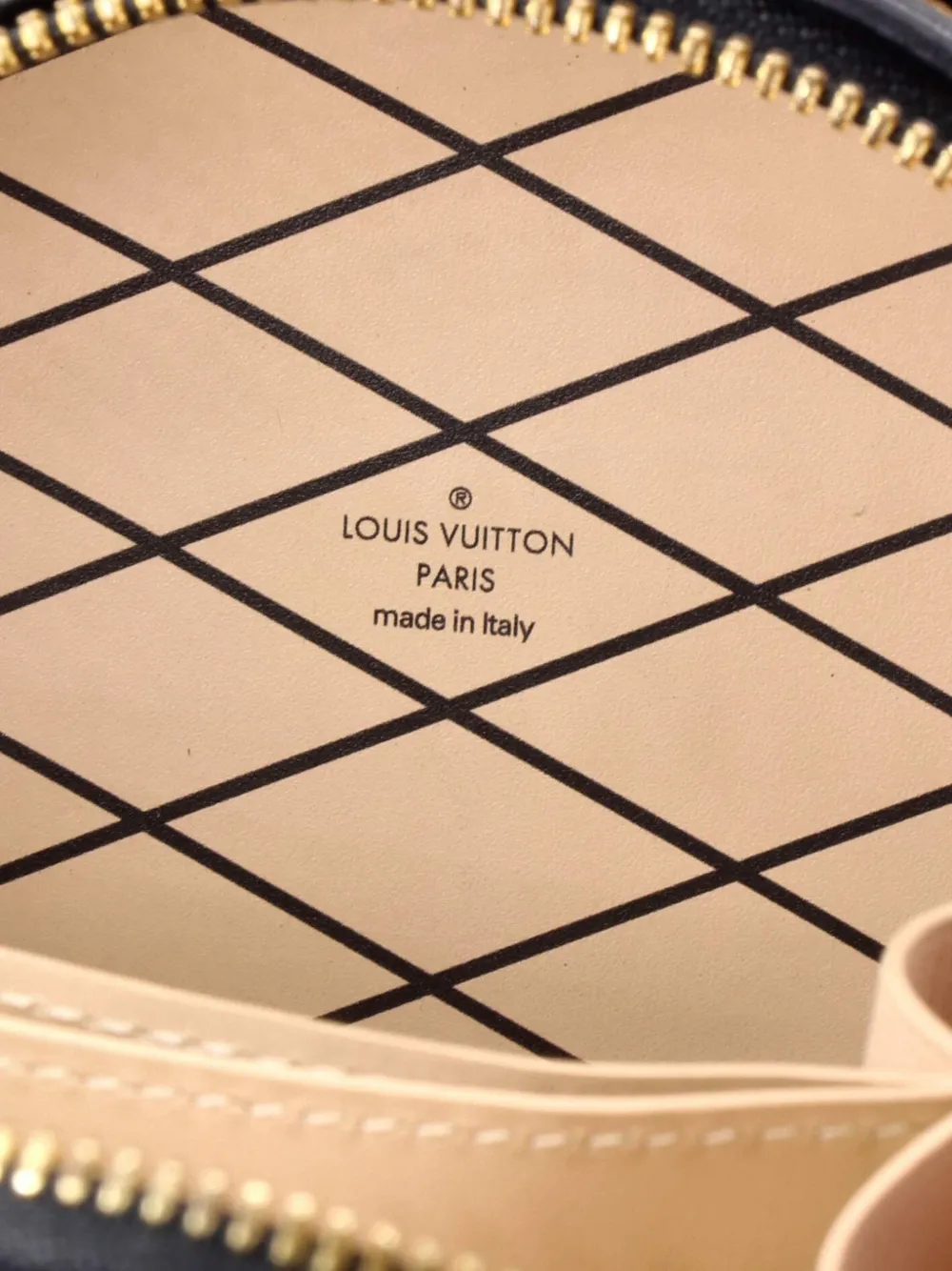 LOUIS VUITTON Pre-owned Mini Boite Chapeau Bag Reverse Monogram Canvas Crossbody Bag In Brown