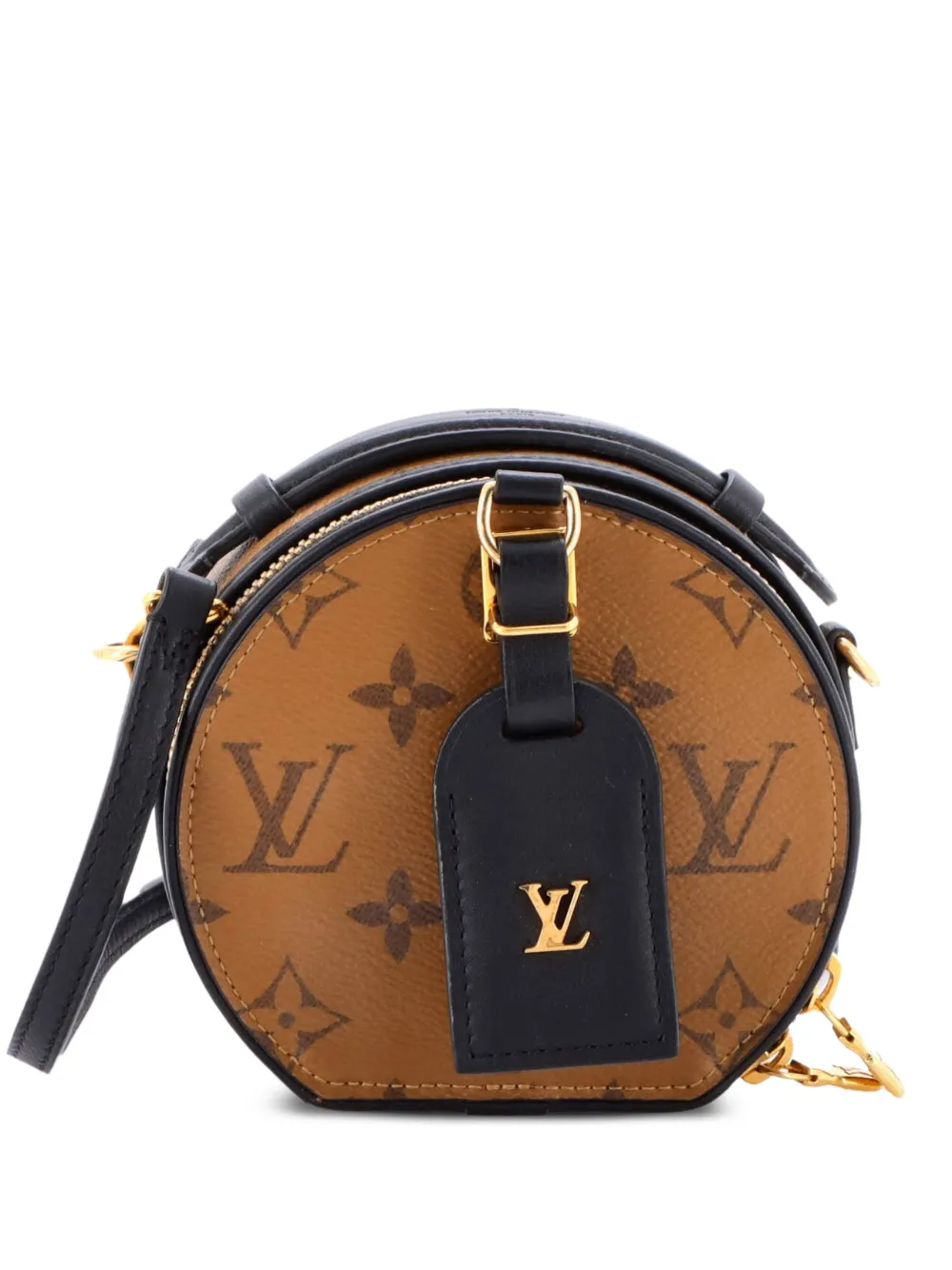 Louis Vuitton Pre-Owned Mini Boite Chapeau Bag Reverse Monogram Canvas crossbody bag - Marrone