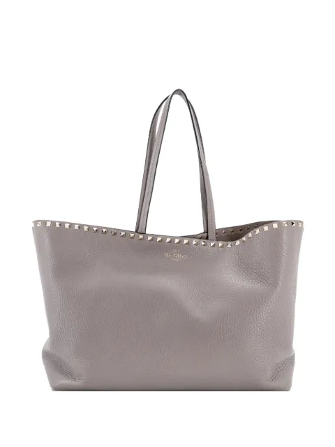 Valentino Garavani Pre-Owned Rockstud Shopper Leather Large tote bag