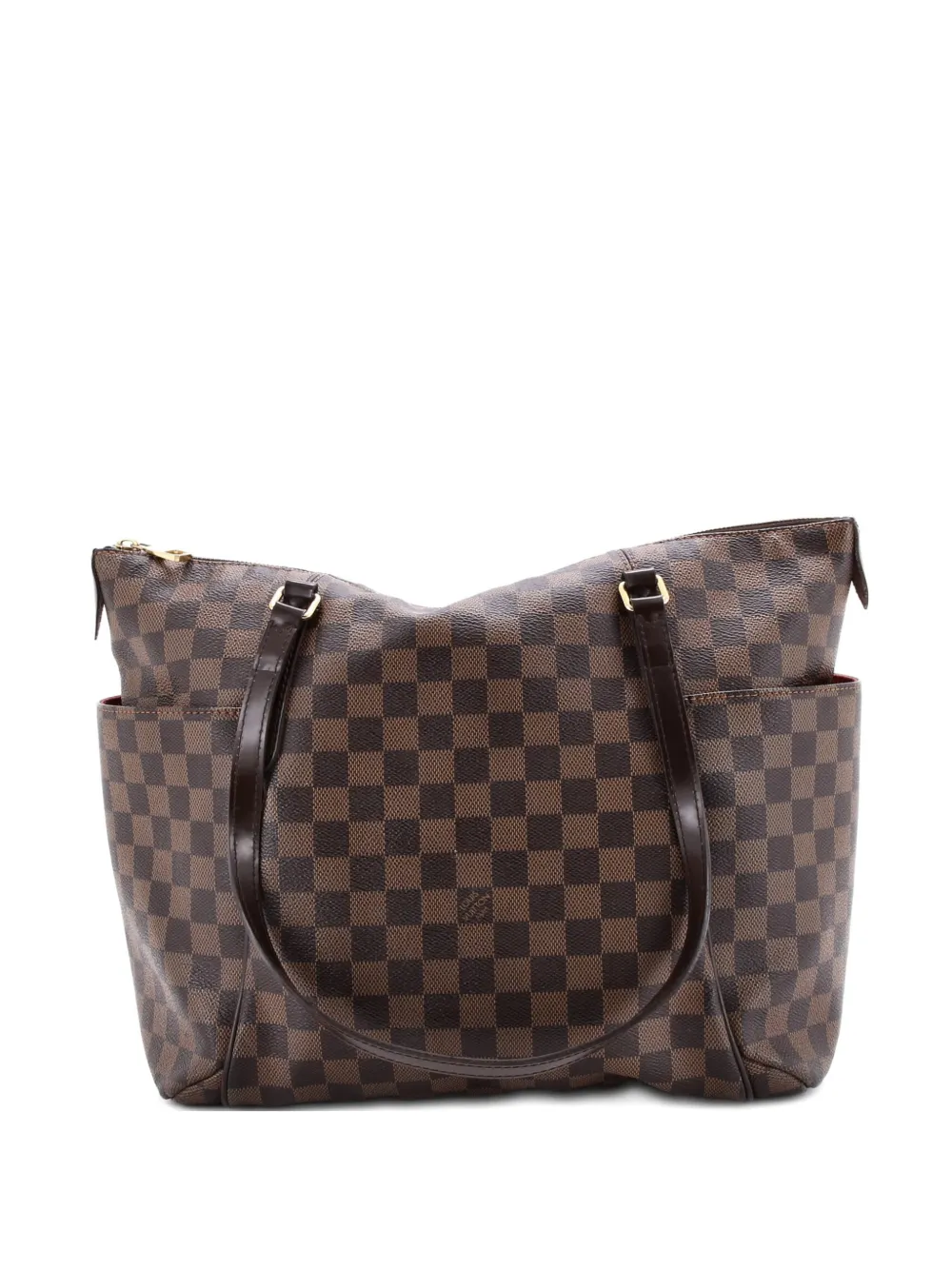 Pre-owned Louis Vuitton Totally Handbag Damier Mm Tote Bag In Brown