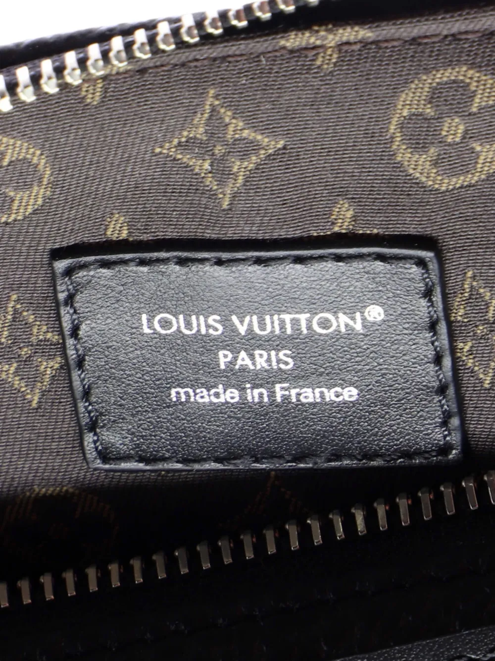 Pre-owned Louis Vuitton Lv Biker Bag Leather Pm Satchel In Black