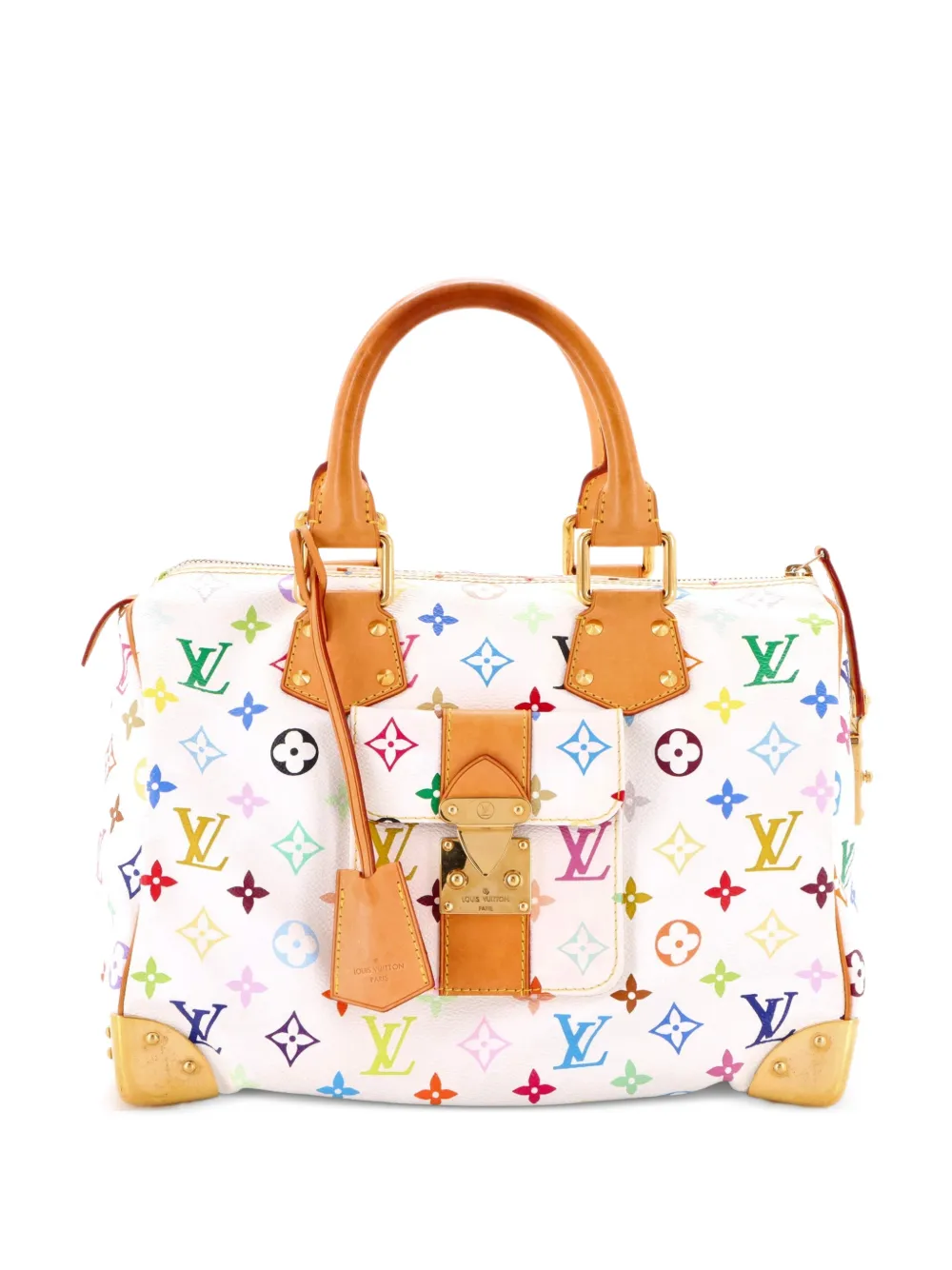 Louis Vuitton Pre-Owned Speedy Handbag Monogram Multicolor 30 satchel - Multicolore