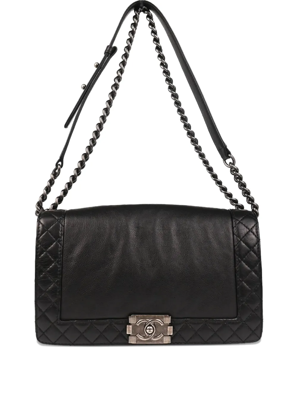 CHANEL Pre-Owned 2013-2014 quilted shoulder bag - Schwarz