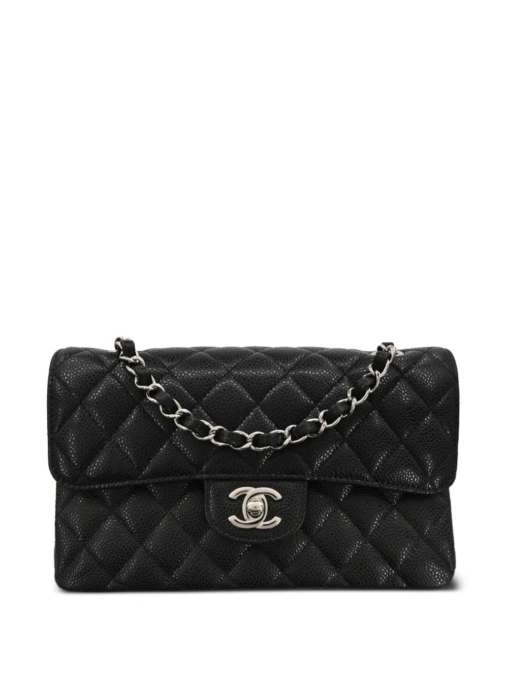 CHANEL Pre-Owned Borsa a spalla in pelle trapuntata 2019 - Nero