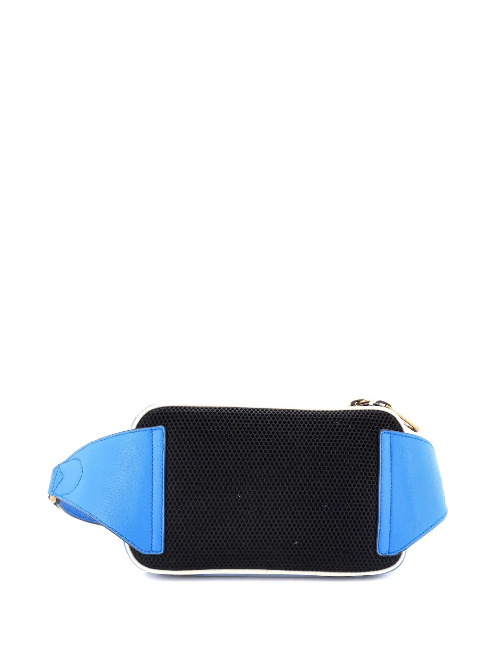GUCCI Pre-owned X Adidas Zip Leather Belt Bag In Blue