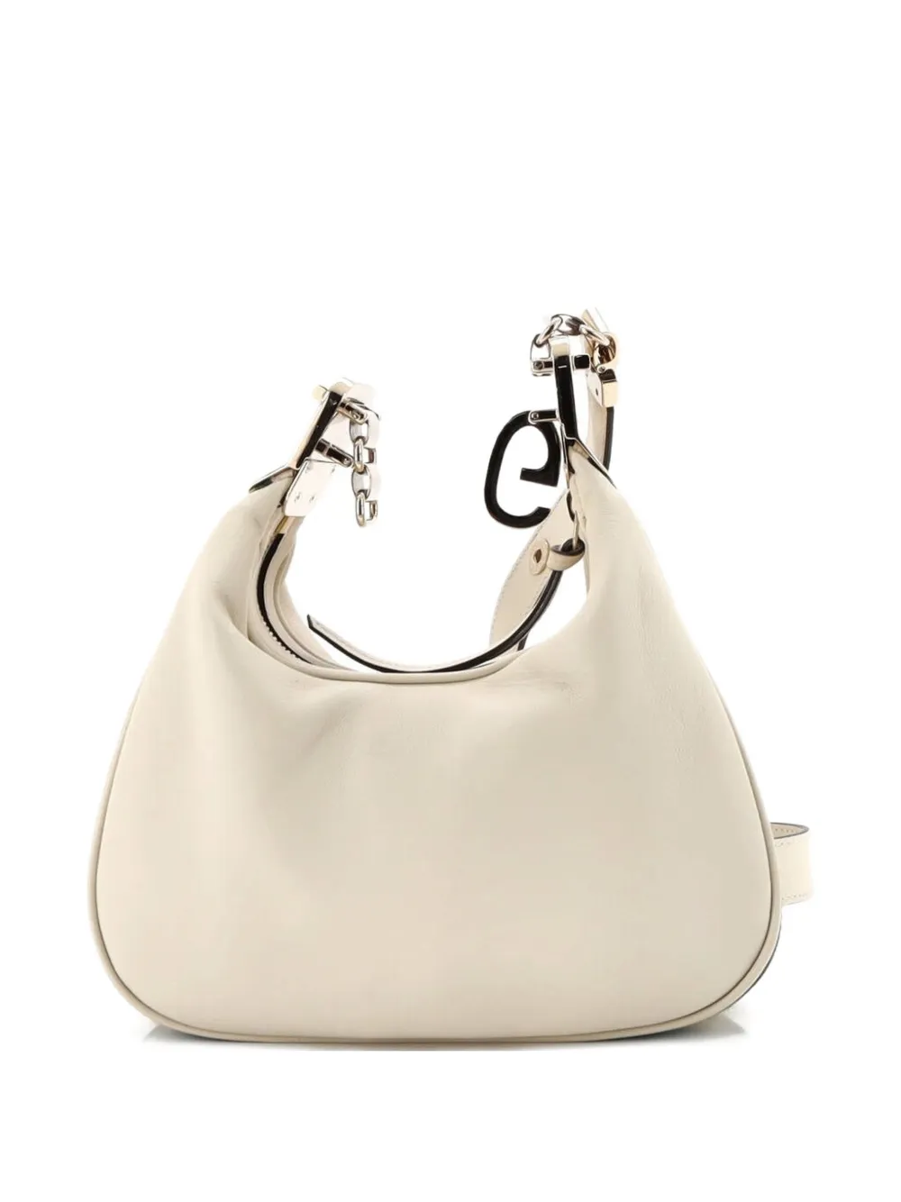 Gucci Pre-owned Attache Shoulder Bag Leather Small Crossbody Bag in Neutrals, view 2
