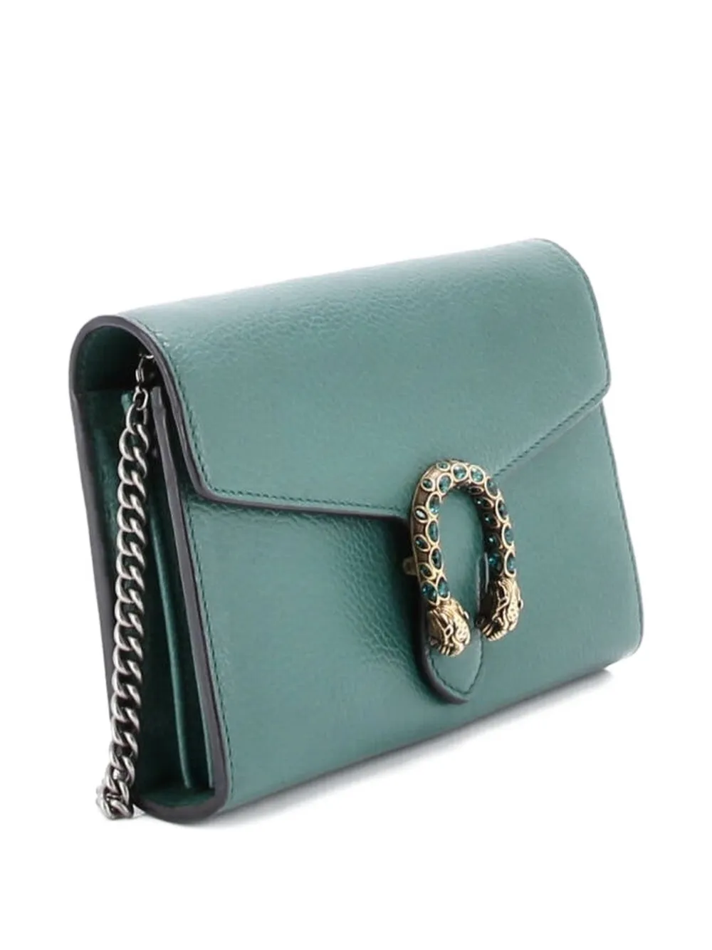 Dionysus Chain Wallet Leather With Embellished Detail Small Crossbody Bag