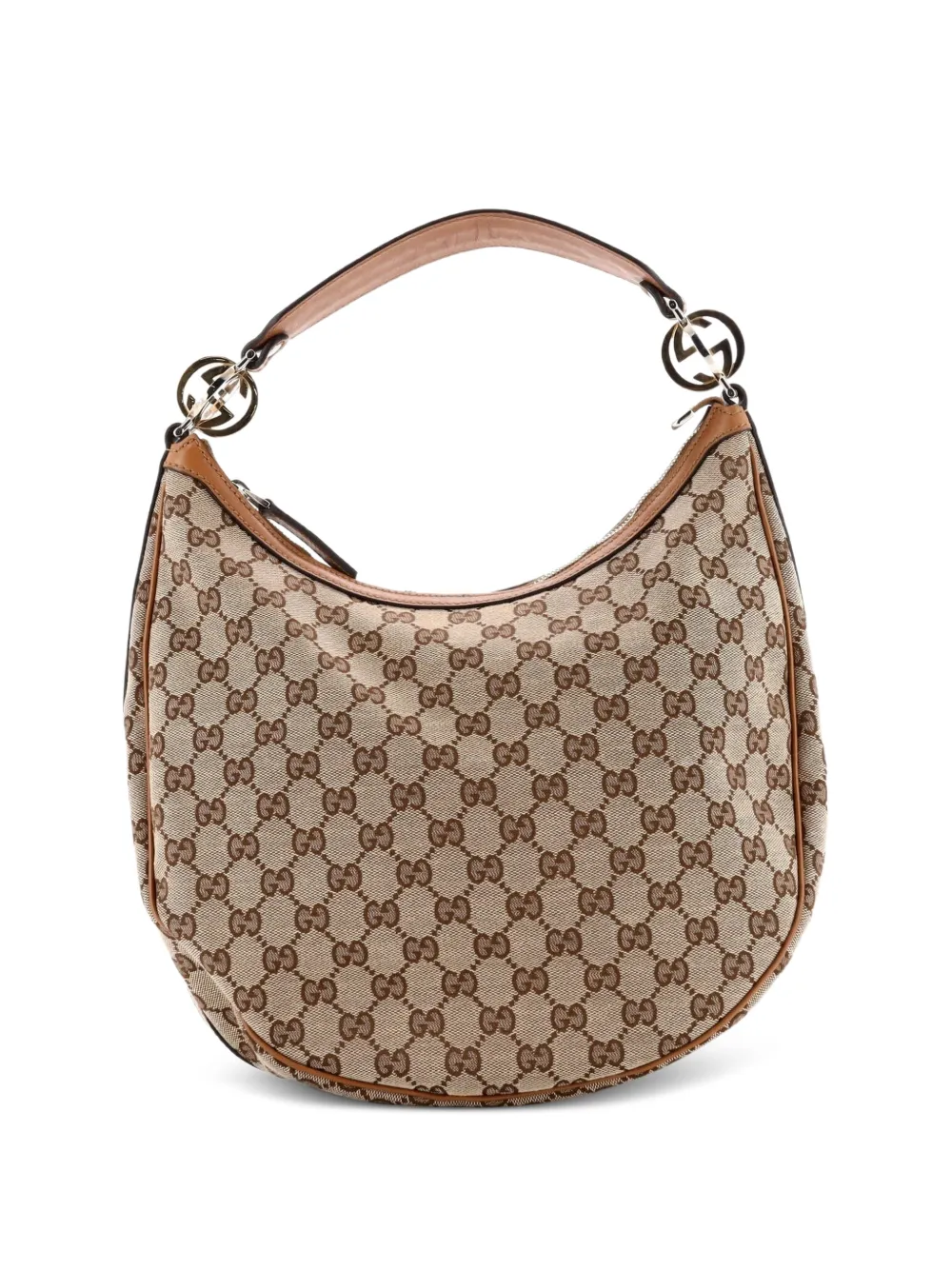 Gucci Pre-Owned Twins GG Canvas Medium hobo bag - Marrone
