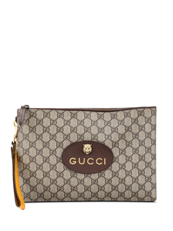 Gucci Pre-Owned ネオ ヴィンテージ リストレット ポーチ GGコーテッド 