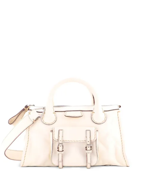 Chloé Pre-Owned Edith NM Leather Medium satchel