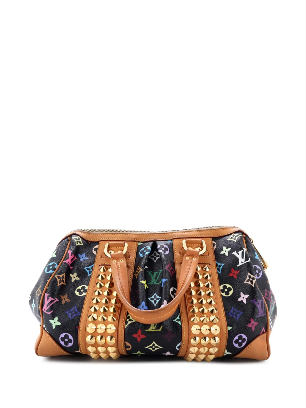 Louis Vuitton Pre-Owned Courtney Bag Monogram Multicolor MM satchel - Nero