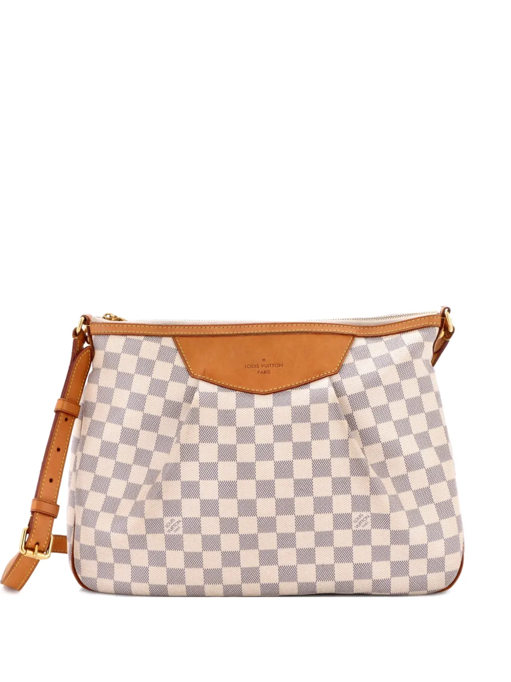 Louis Vuitton Pre-Owned Siracusa Handbag Damier MM shoulder bag - Bianco