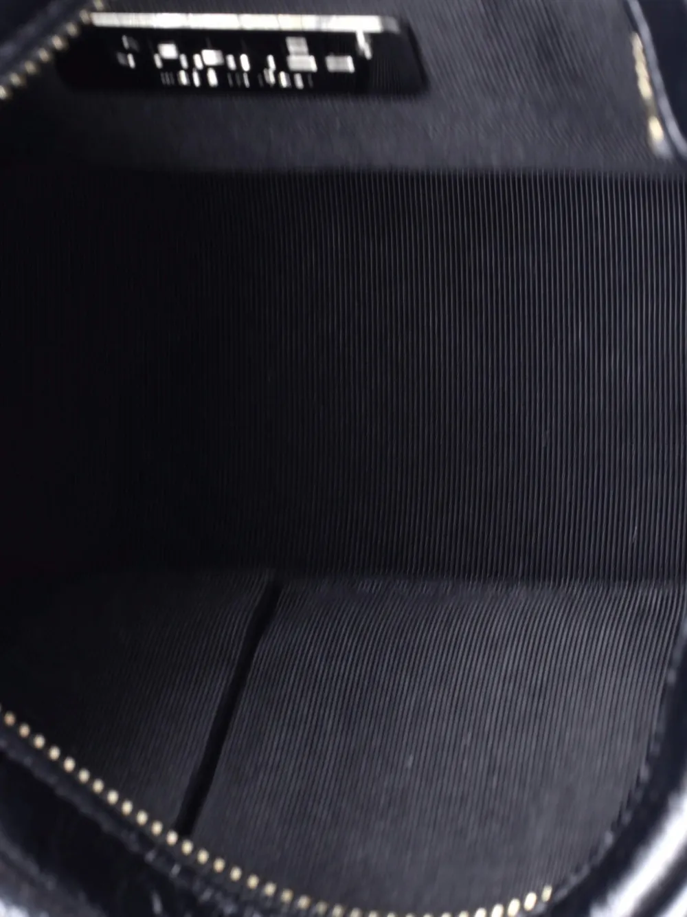 CHANEL Pre-owned Gabrielle Hobo With Logo Handle Laser Cut Calfskin And Wool Felt Small Crossbody Bag In Black