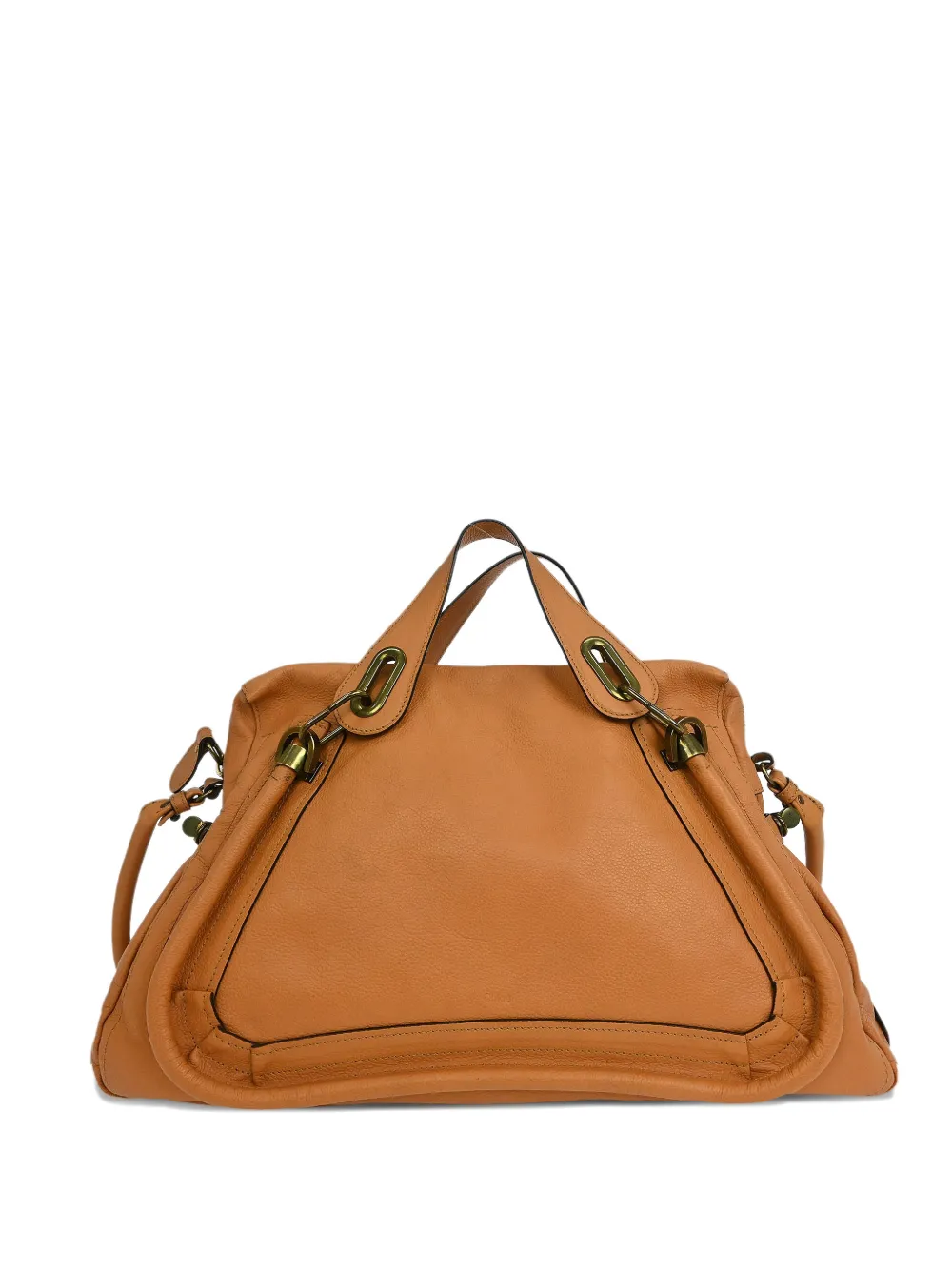 Chloé Pre-Owned 2012 Paraty leather tote bag - Marrone