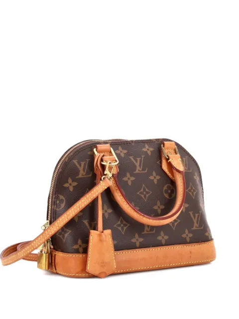 Louis Vuitton Pre-Owned Alma Handbag Monogram Canvas BB crossbody bag