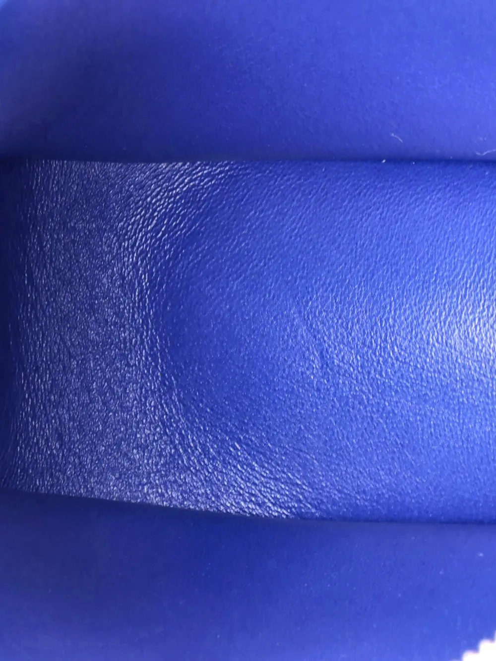 Pre-owned Burberry Shield Sling Shoulder Bag Leather Mini Crossbody Bag In Blue