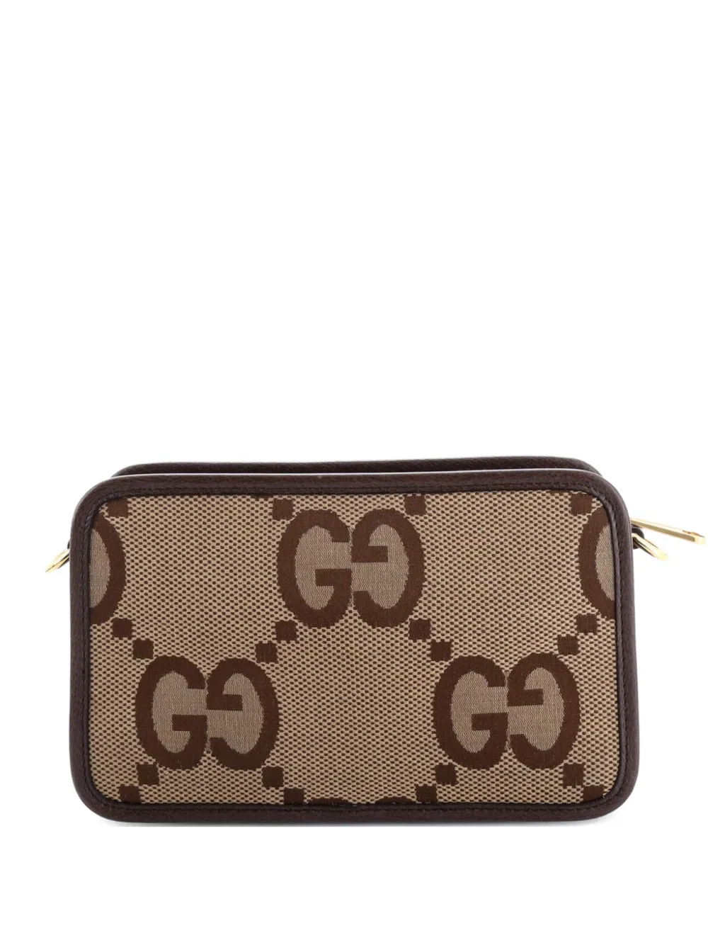 Gucci Pre-Owned Camera Bag Jumbo GG Canvas Mini crossbody bag - Marrone