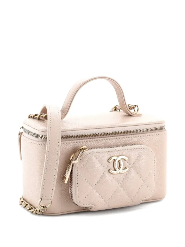 CHANEL バニティバッグ 2025年SS 最新作♪】CHANEL チェーン付き バニティバッグ (CHANEL