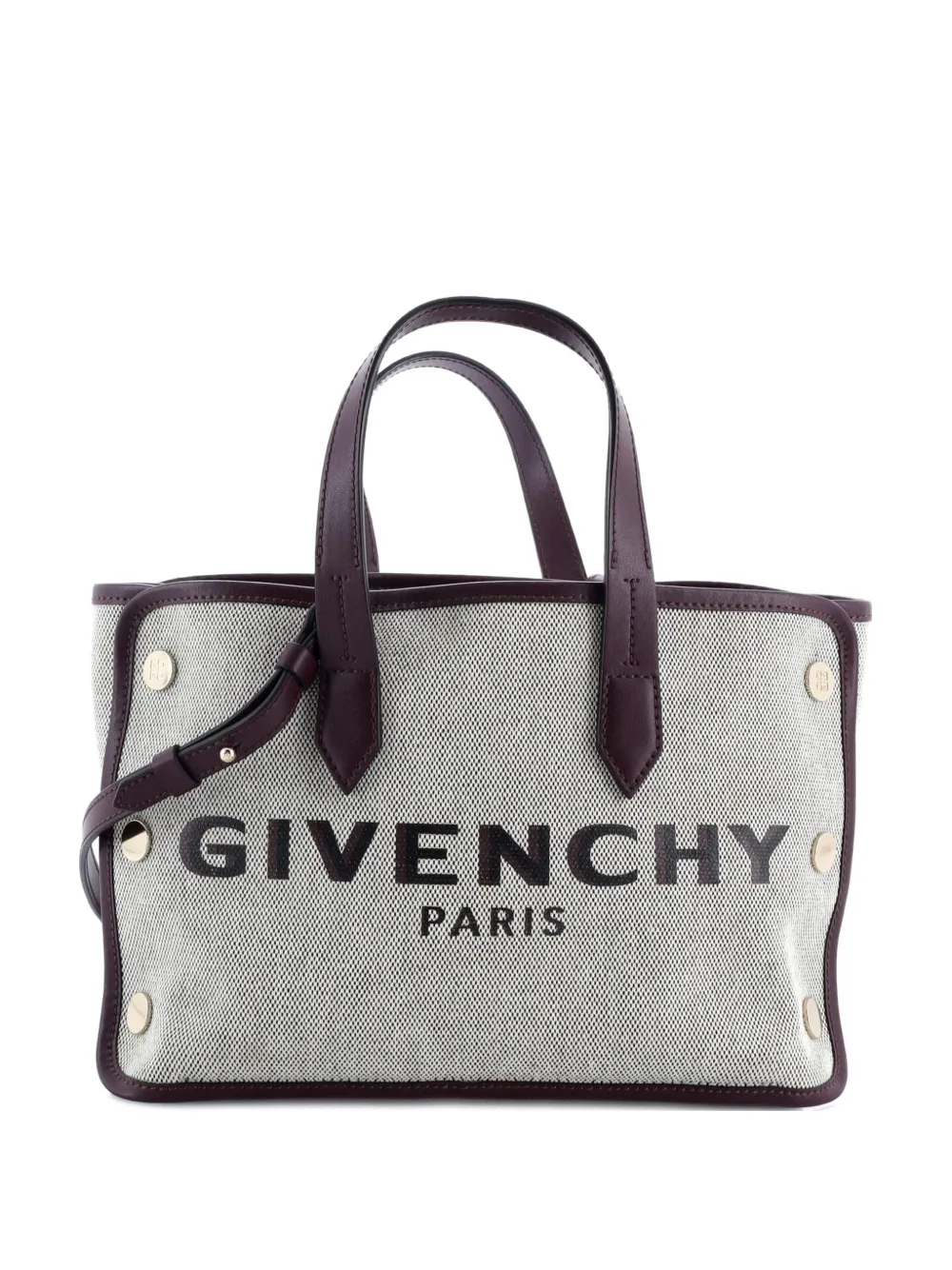 Givenchy Pre-Owned Bond Shopper Tote Canvas Mini shoulder bag | Purple | Image 1