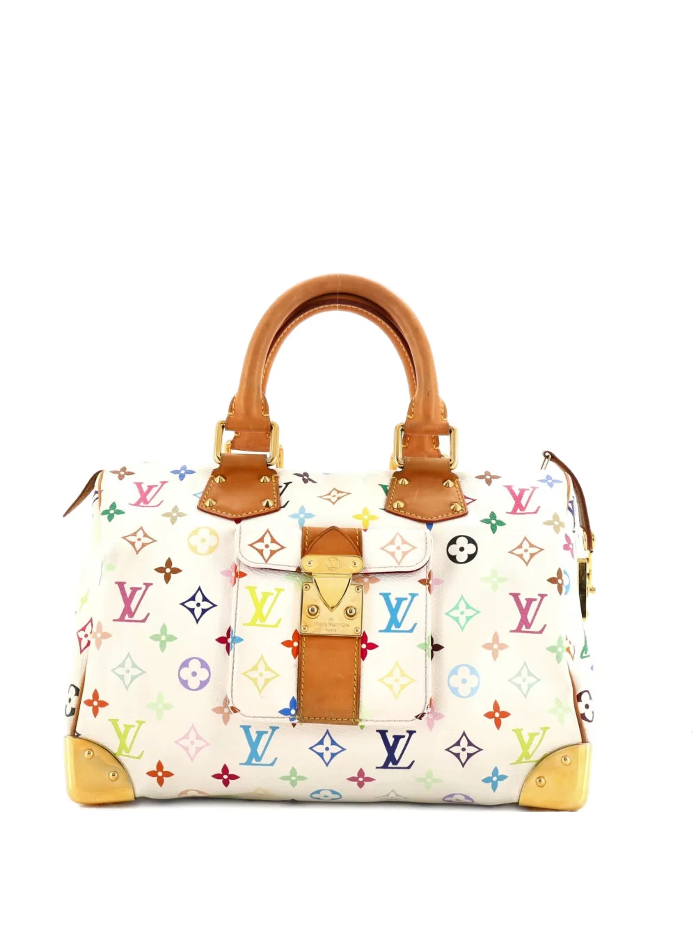 Louis Vuitton Pre-Owned Speedy Handbag Monogram Multicolor 30 satchel - Multicolore