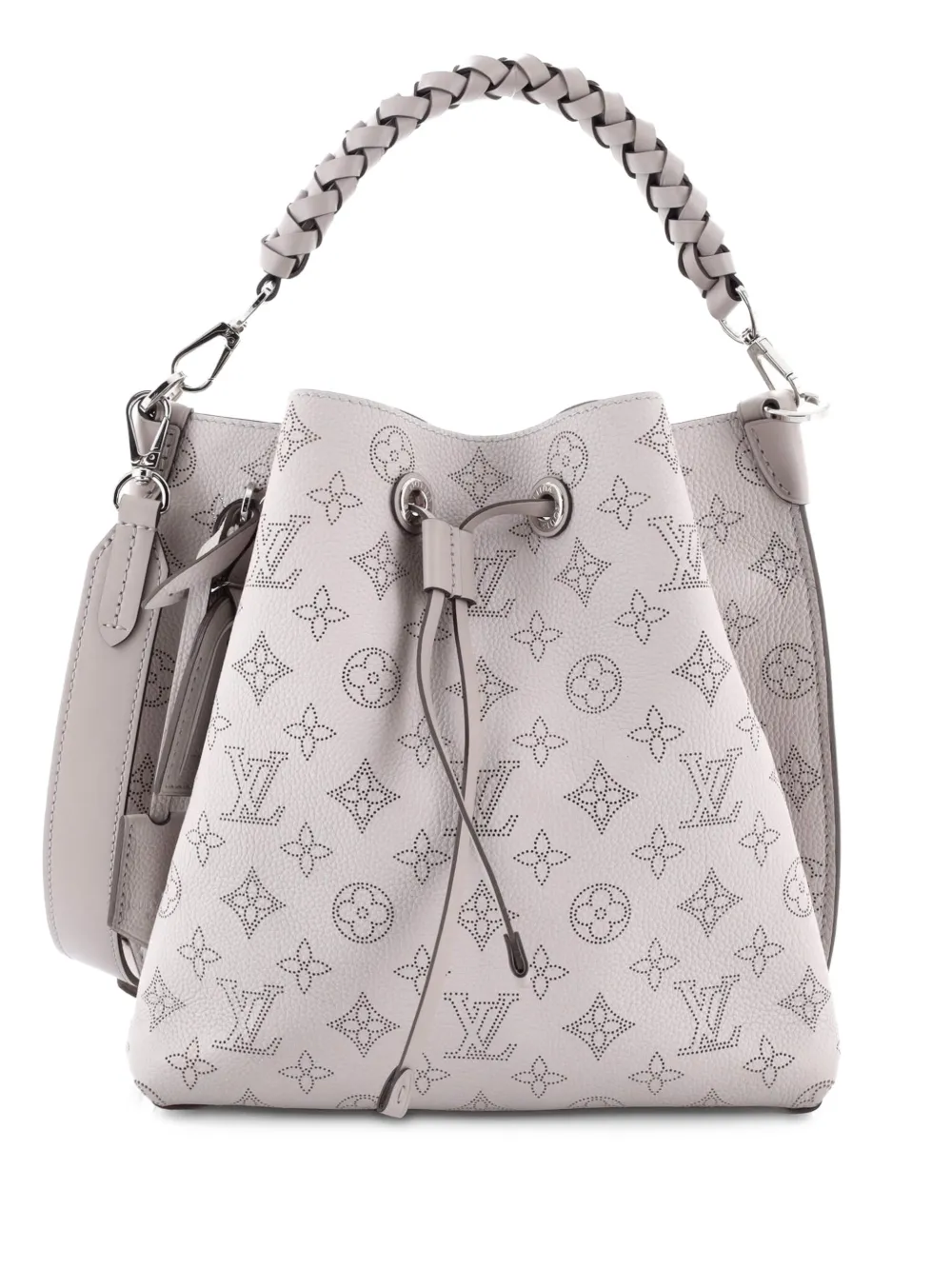Louis Vuitton Pre-Owned Muria Mahina Leather bucket bag - Toni neutri