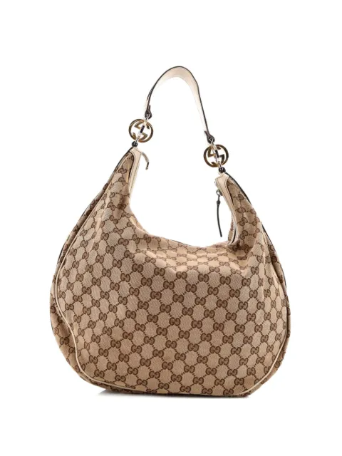 Gucci Pre-Owned Twins GG Canvas Medium hobo bag