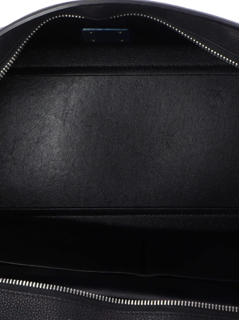 CELINE Pre-owned Trapeze Bag Leather With Patent Small Satchel In Multi