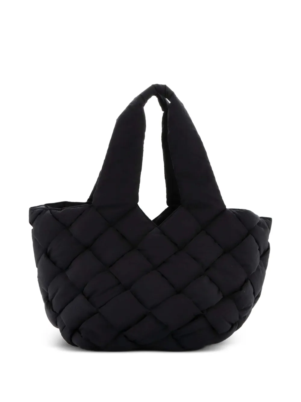 Bottega Veneta Pre-Owned Cassette Paper Intrecciato Nylon tote bag - Nero