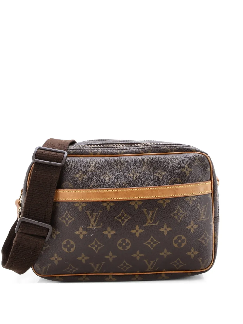 Louis Vuitton Pre-Owned Reporter Bag Monogram Canvas PM crossbody bag - Braun