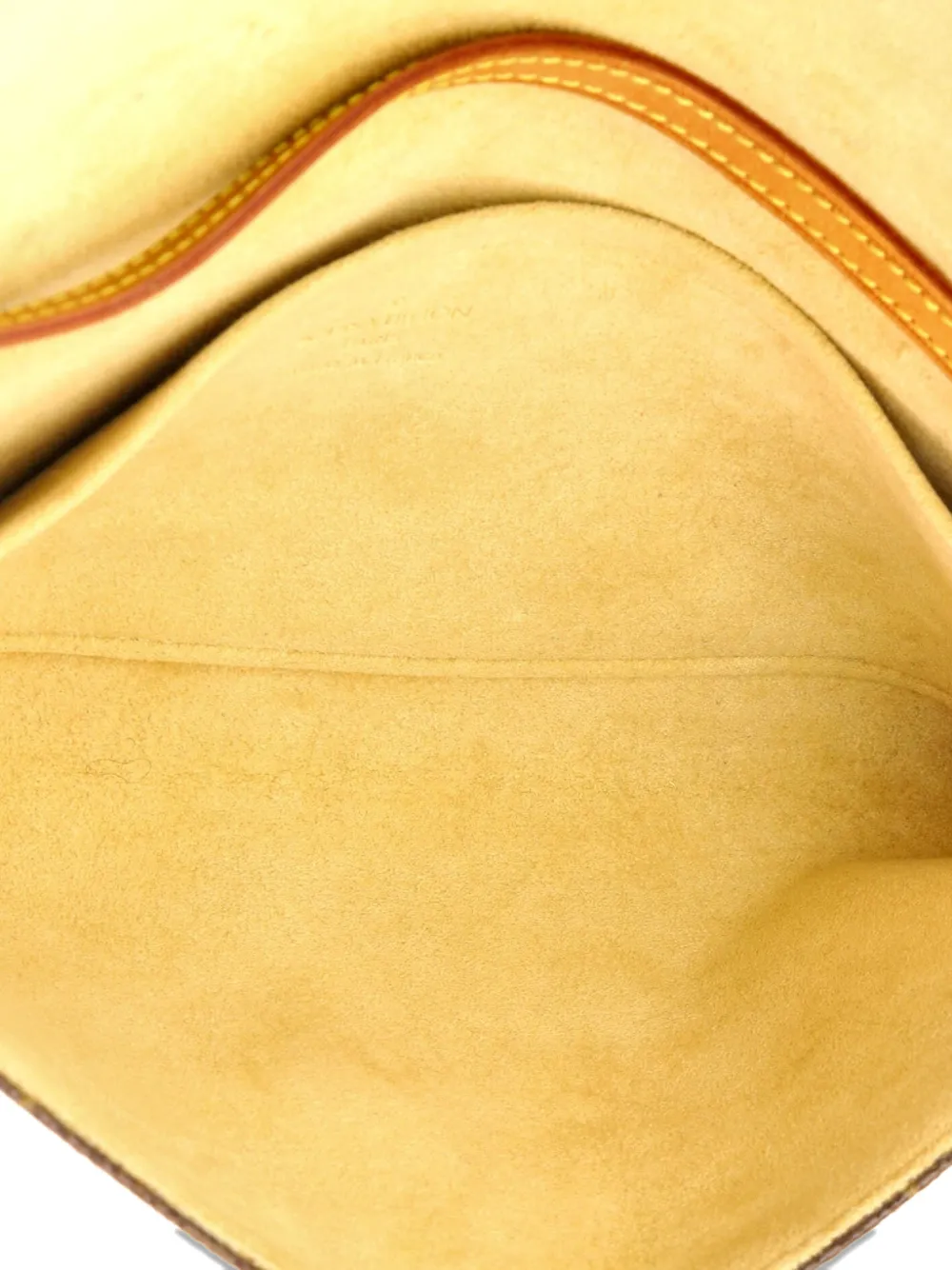 LOUIS VUITTON Pre-owned Twin Handbag Monogram Canvas Gm Crossbody Bag In Brown