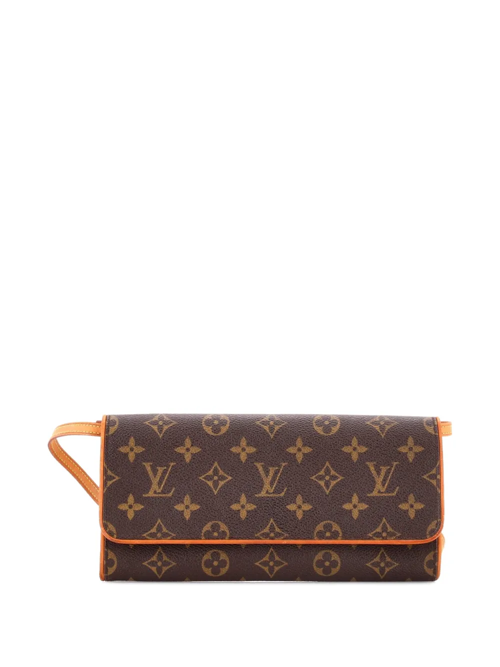Louis Vuitton Pre-Owned Twin Handbag Monogram Canvas GM crossbody bag - Marrone