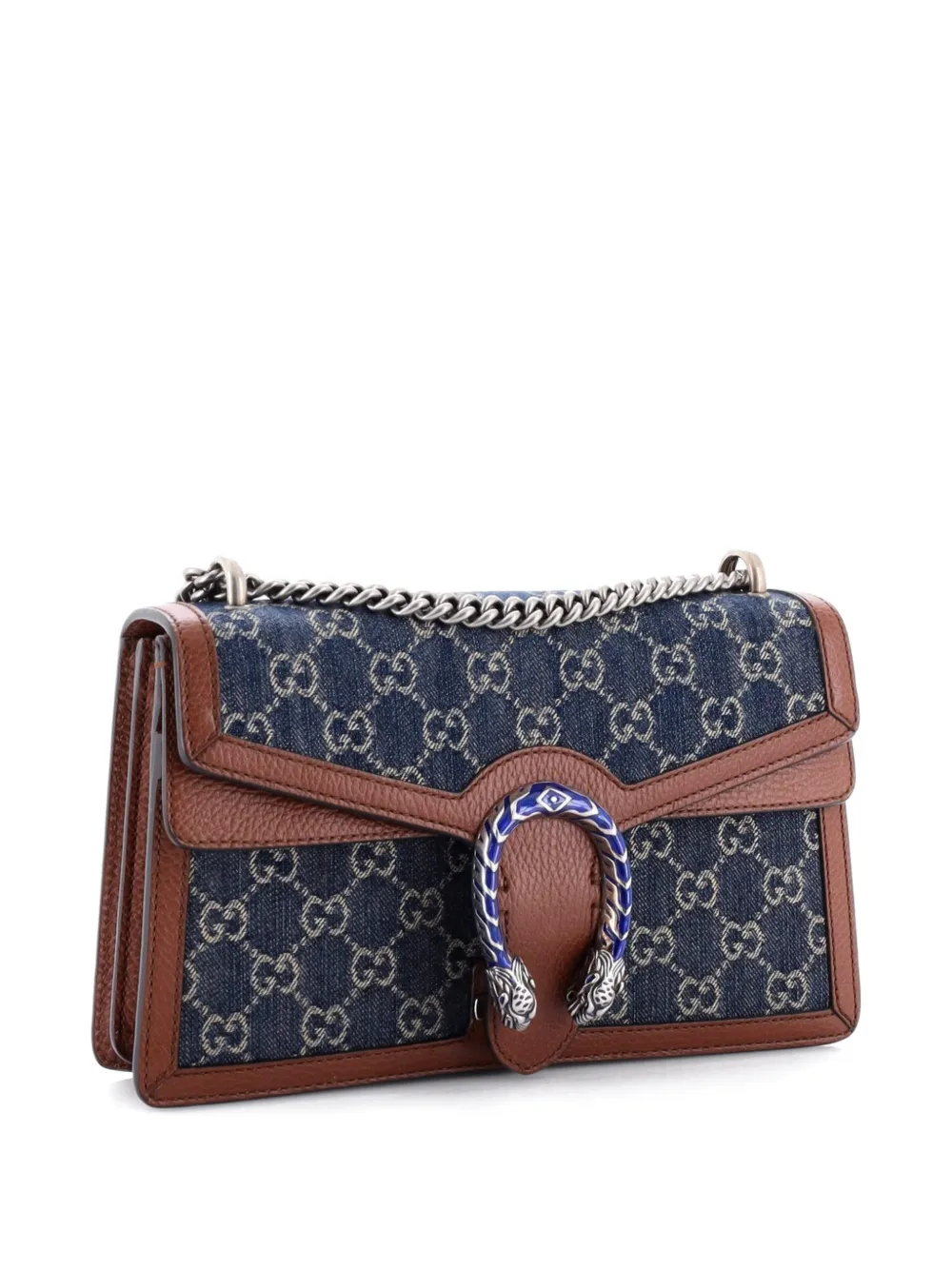 GUCCI Pre-owned Dionysus Bag Gg Denim Small Shoulder Bag In Blue