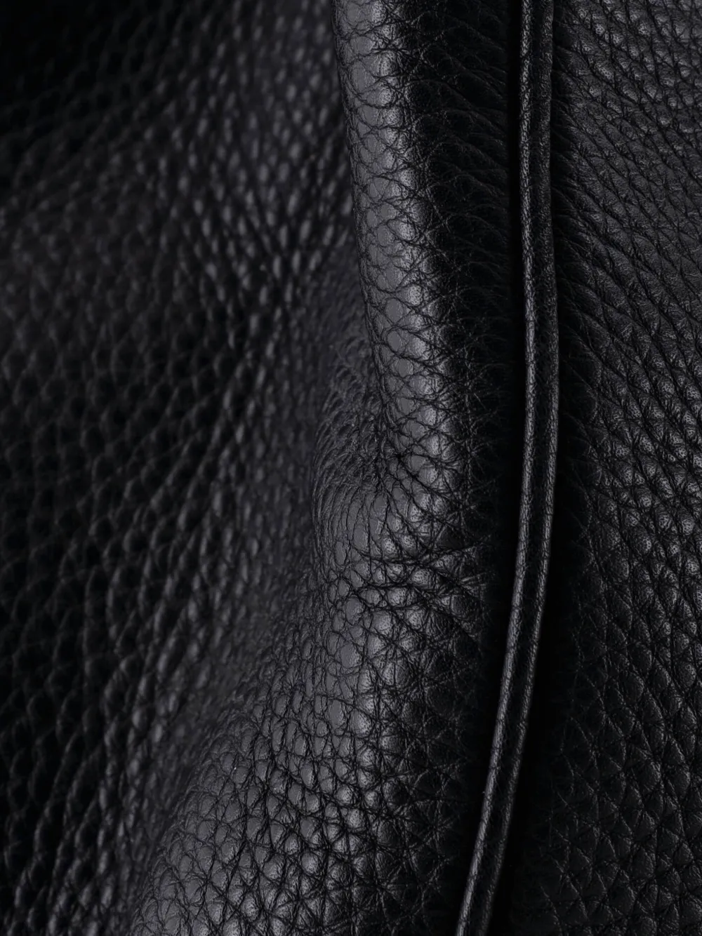 Pre-owned Gucci Bamboo Shopper Leather Small Tote Bag In Black