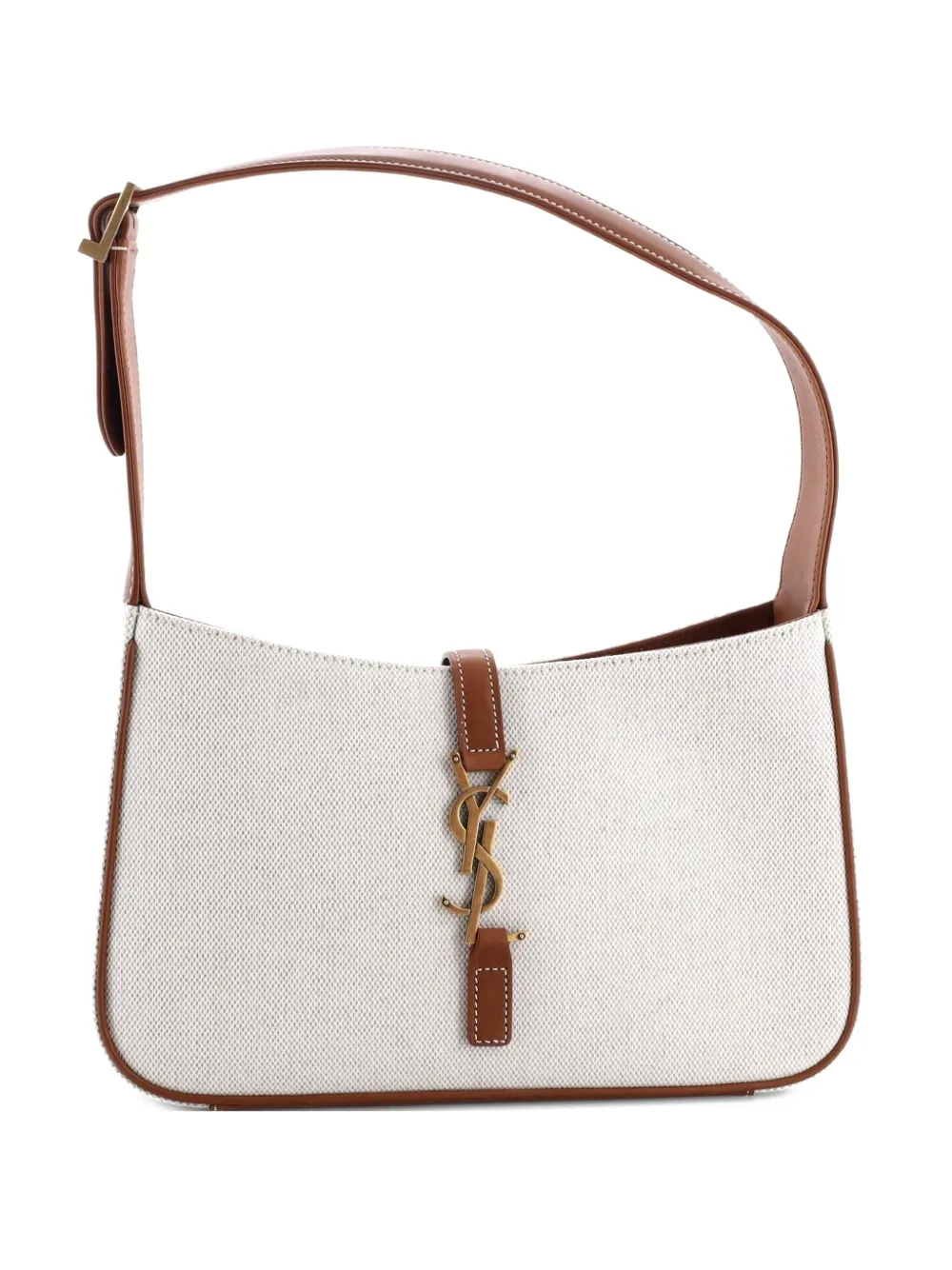Saint Laurent Pre-Owned Le 5 a 7 Canvas Small hobo bag | neutro | Image 1