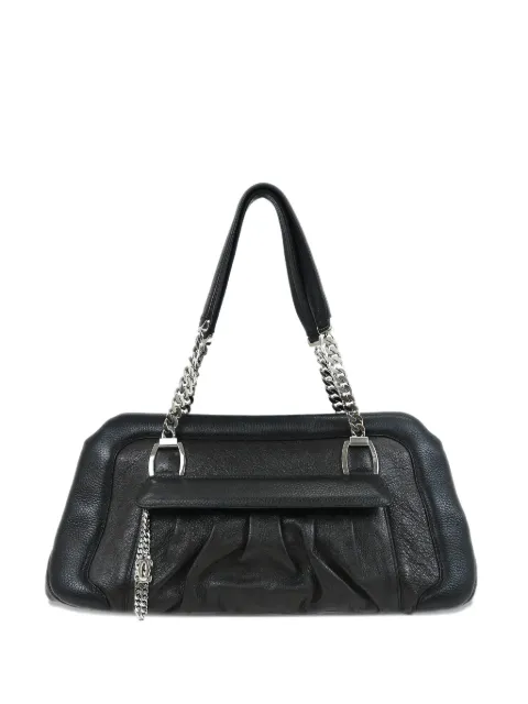 Cartier 2010s La Dona leather shoulder bag