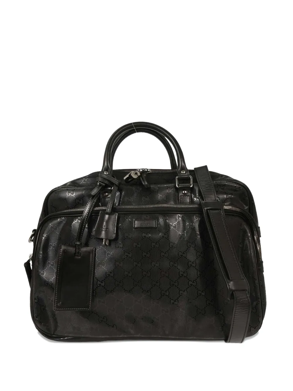 Gucci Pre-Owned GG-pattern tote bag - Black