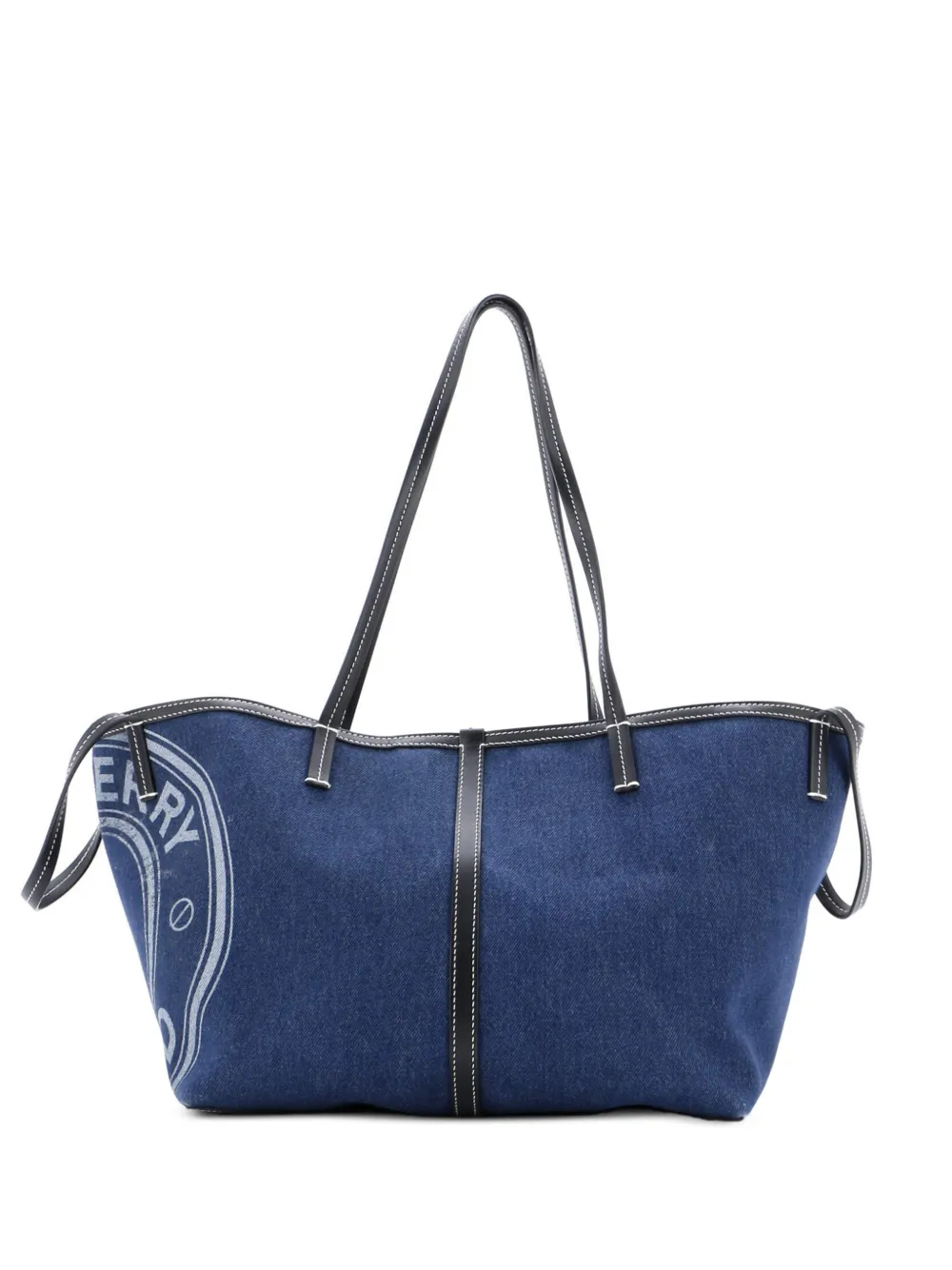 Burberry Pre-Owned Beach Denim Mini tote bag – Blue