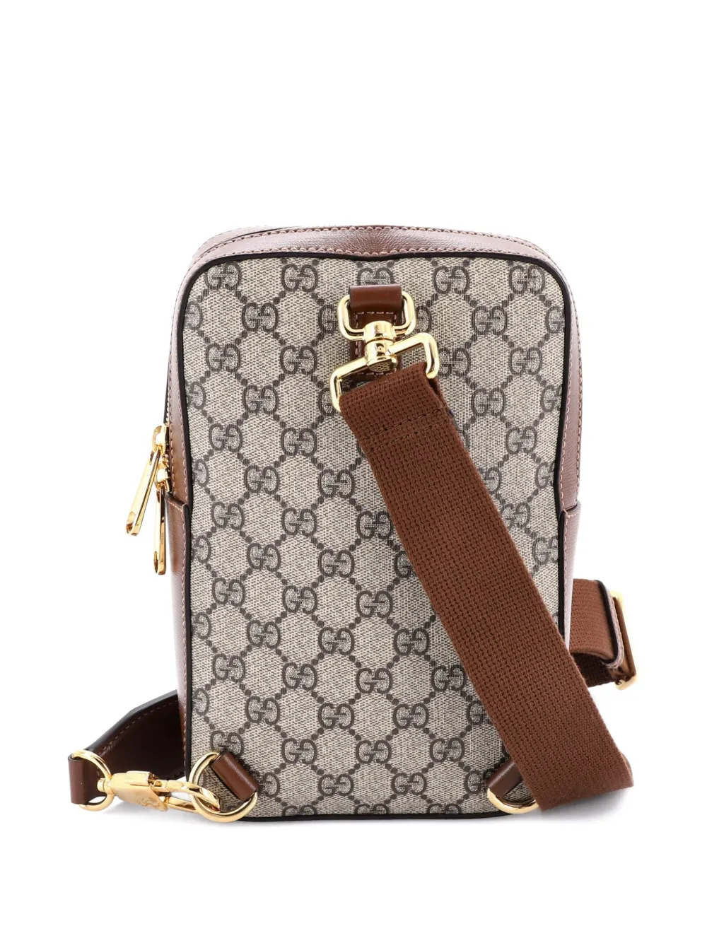 Gucci Pre-Owned Interlocking G Patch Sling Bag GG Coated Canvas Small crossbody bag | Pre-Owned | Image 2